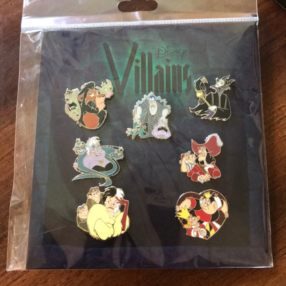Villains Pin Set Disney
